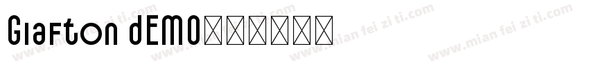 Glafton dEMO字体转换